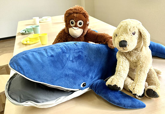 アプリ児童デイサービス吉敷の様子